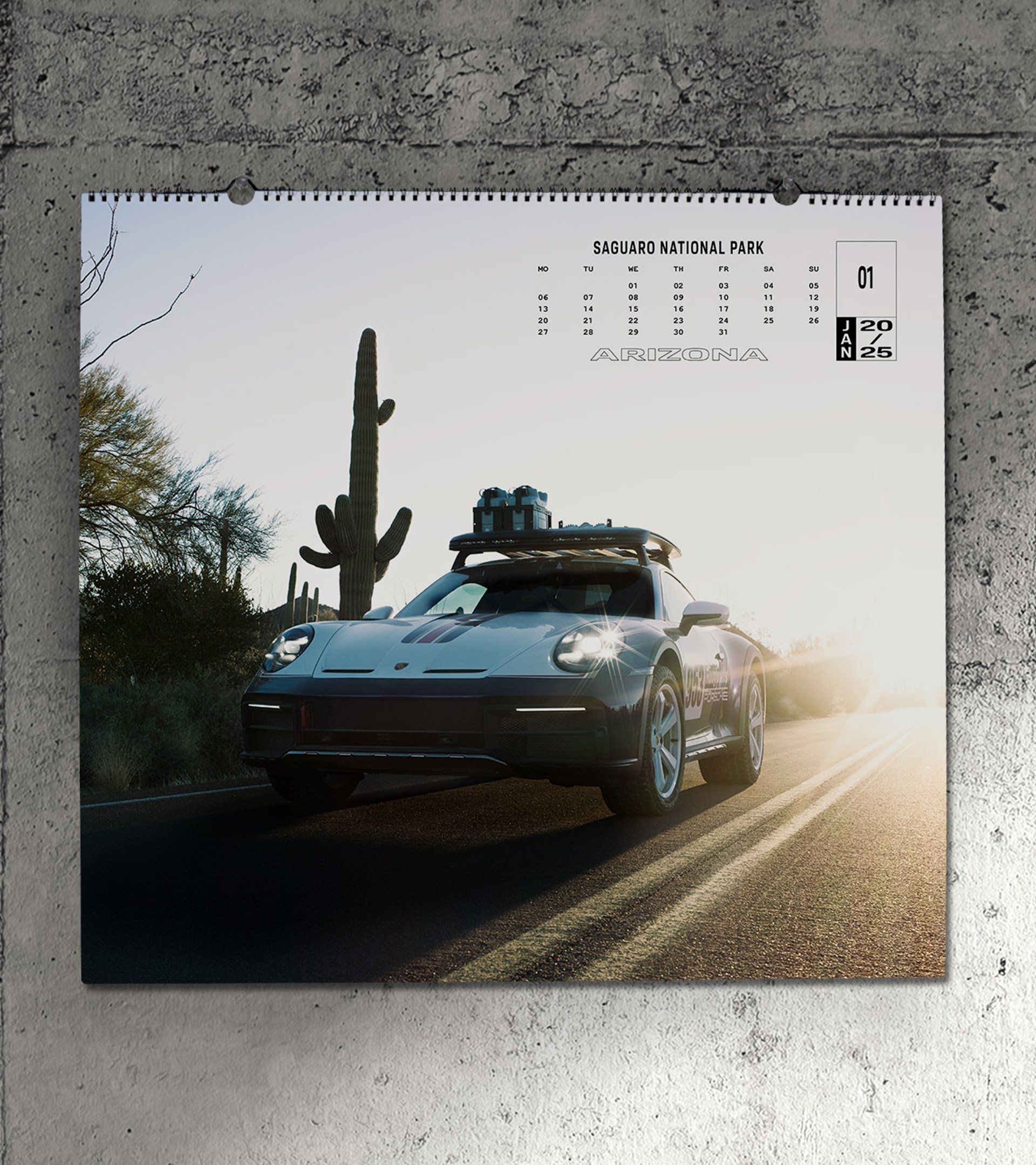 Calendário Porsche 2025 Home & Lifestyle Porsche Design