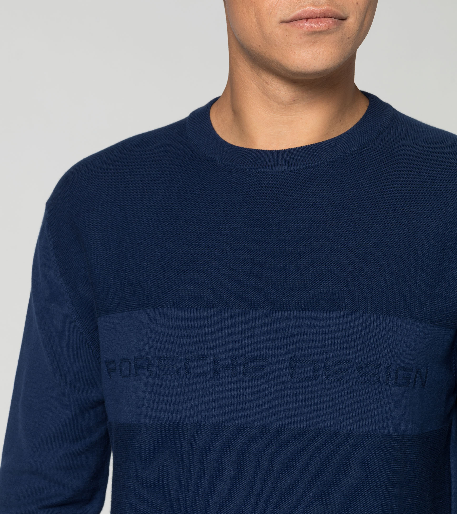 Jacquard Logo Sweatshirt - Designer Sweaters for Men | Porsche