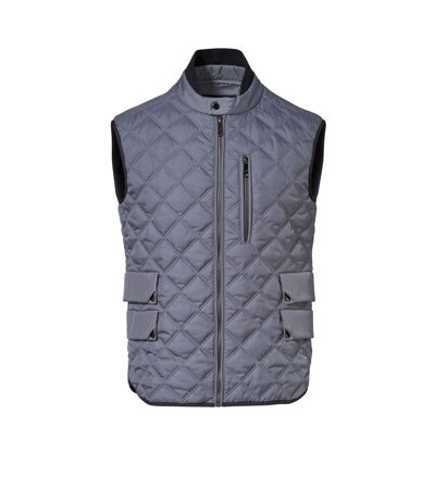 Tech quilted padded shell vest