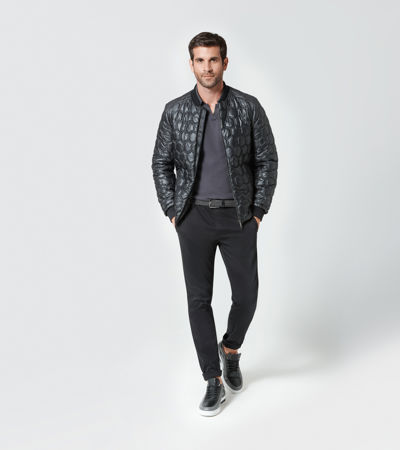 Hexagon Quilted Jacket - Designer Men's Jackets & Coats, Porsche Design