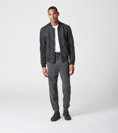 Perforated Mix Leather Blouson - Ready-to-Wear