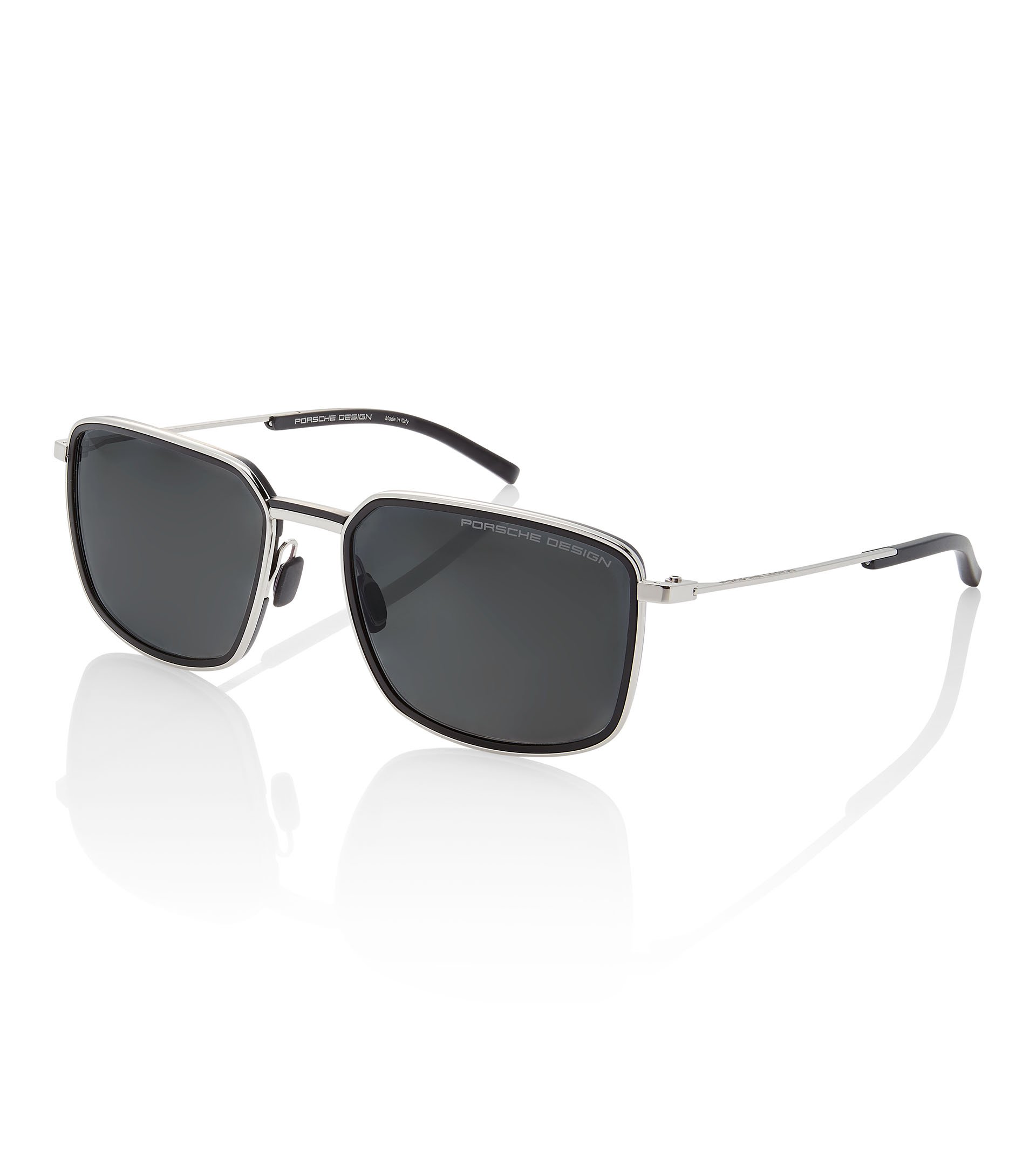 Porsche Men's Sunglasses, White :YS0000047440982476:タクトショップ