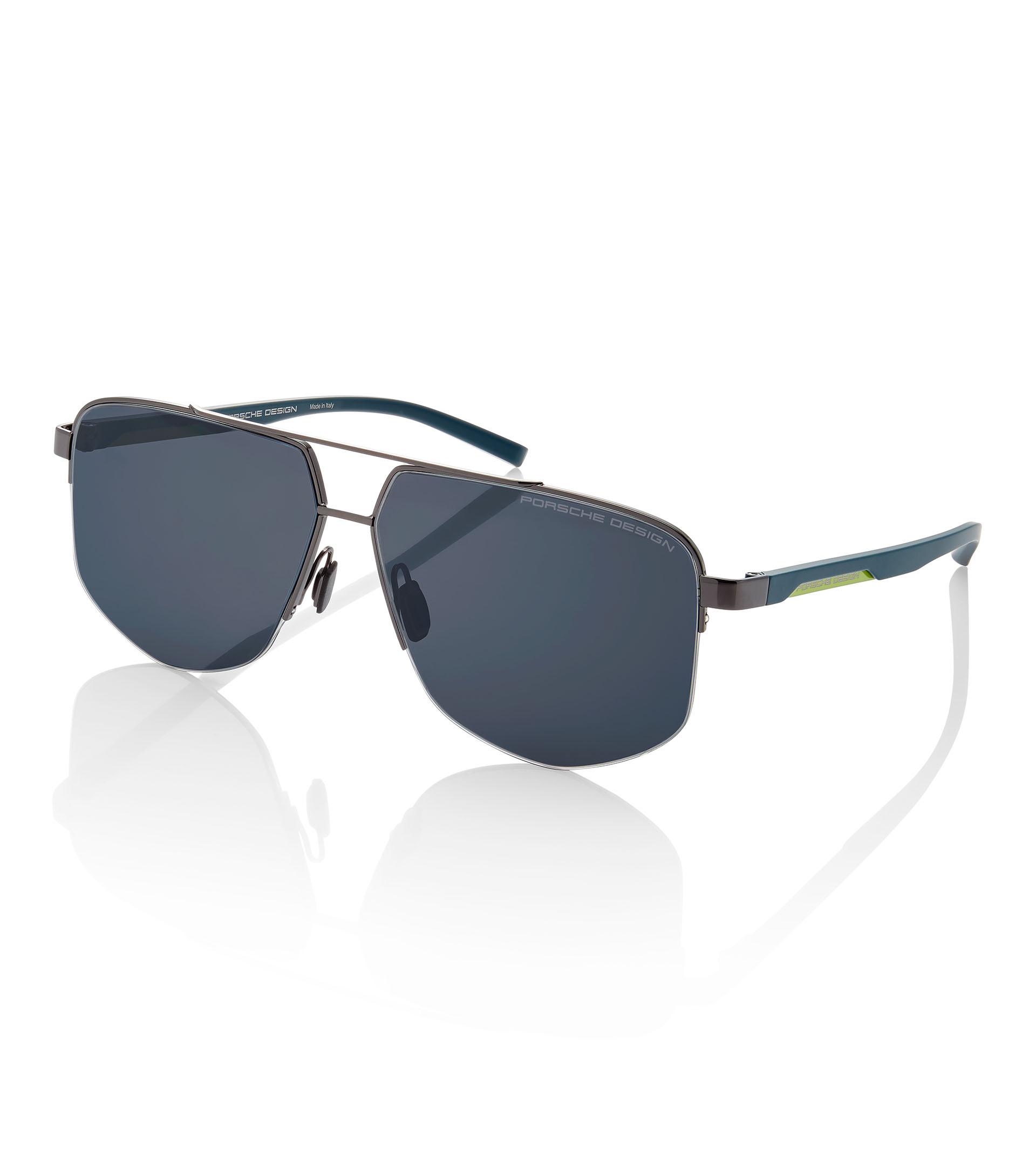Porsche Design Liquid Titanium 62 mm Gunmetal Sunglasses | World of Watches