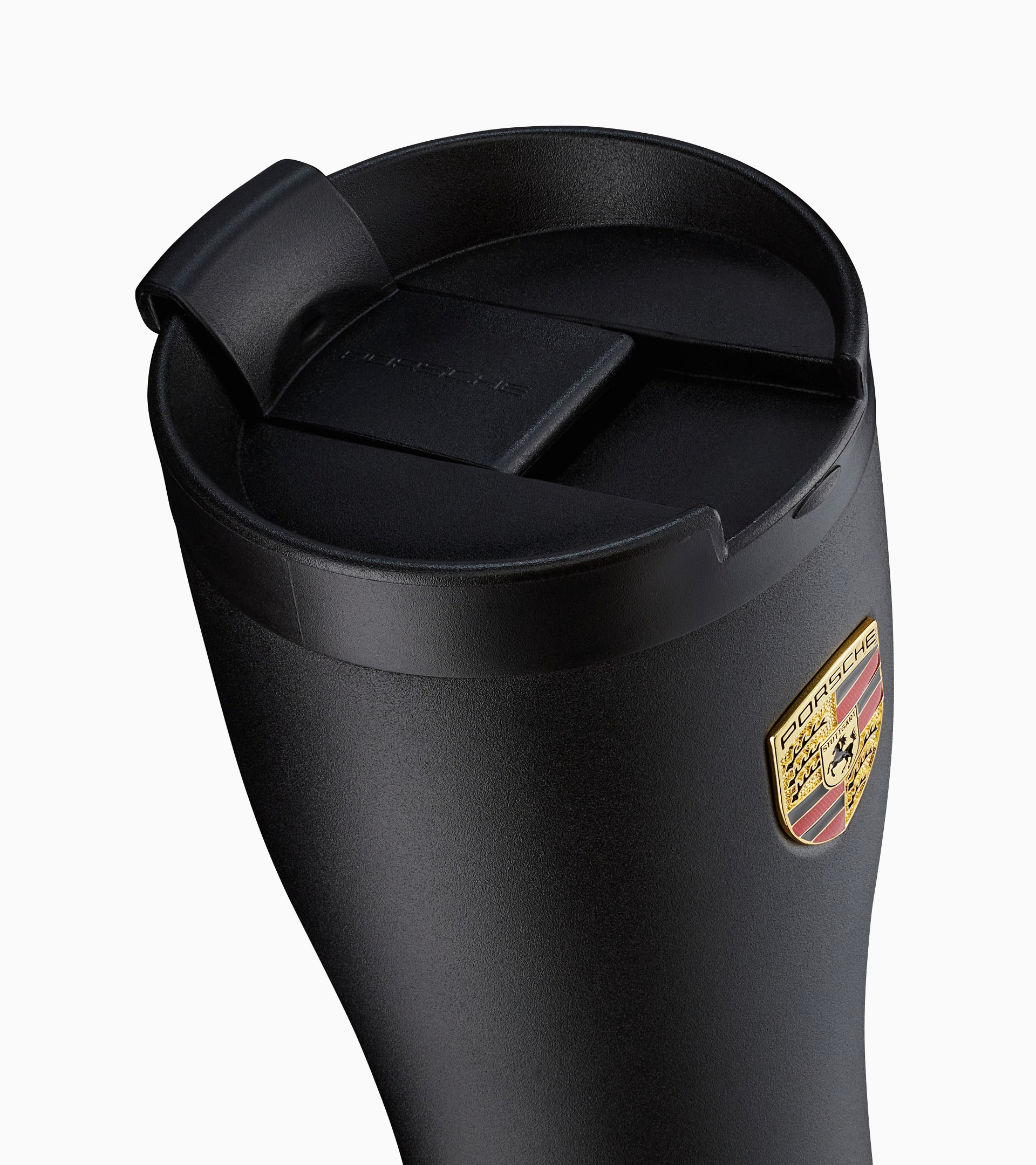 Stylish anthracite thermal travel mug I Blaser