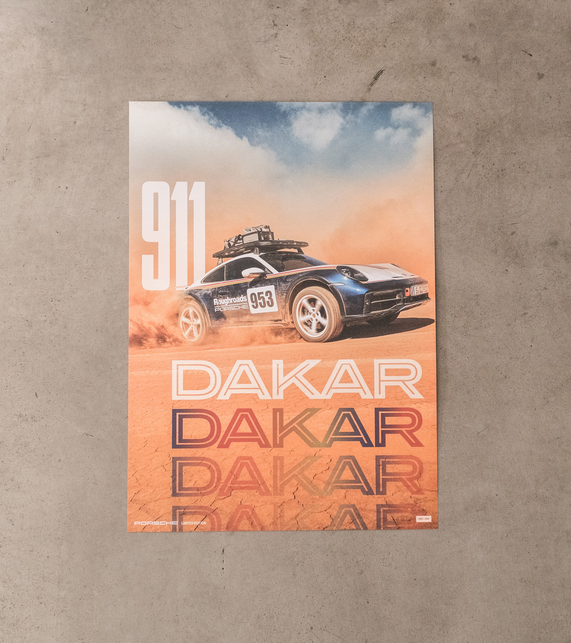 Poster-Set – 911 Dakar - Möbel und Wohnaccessoires