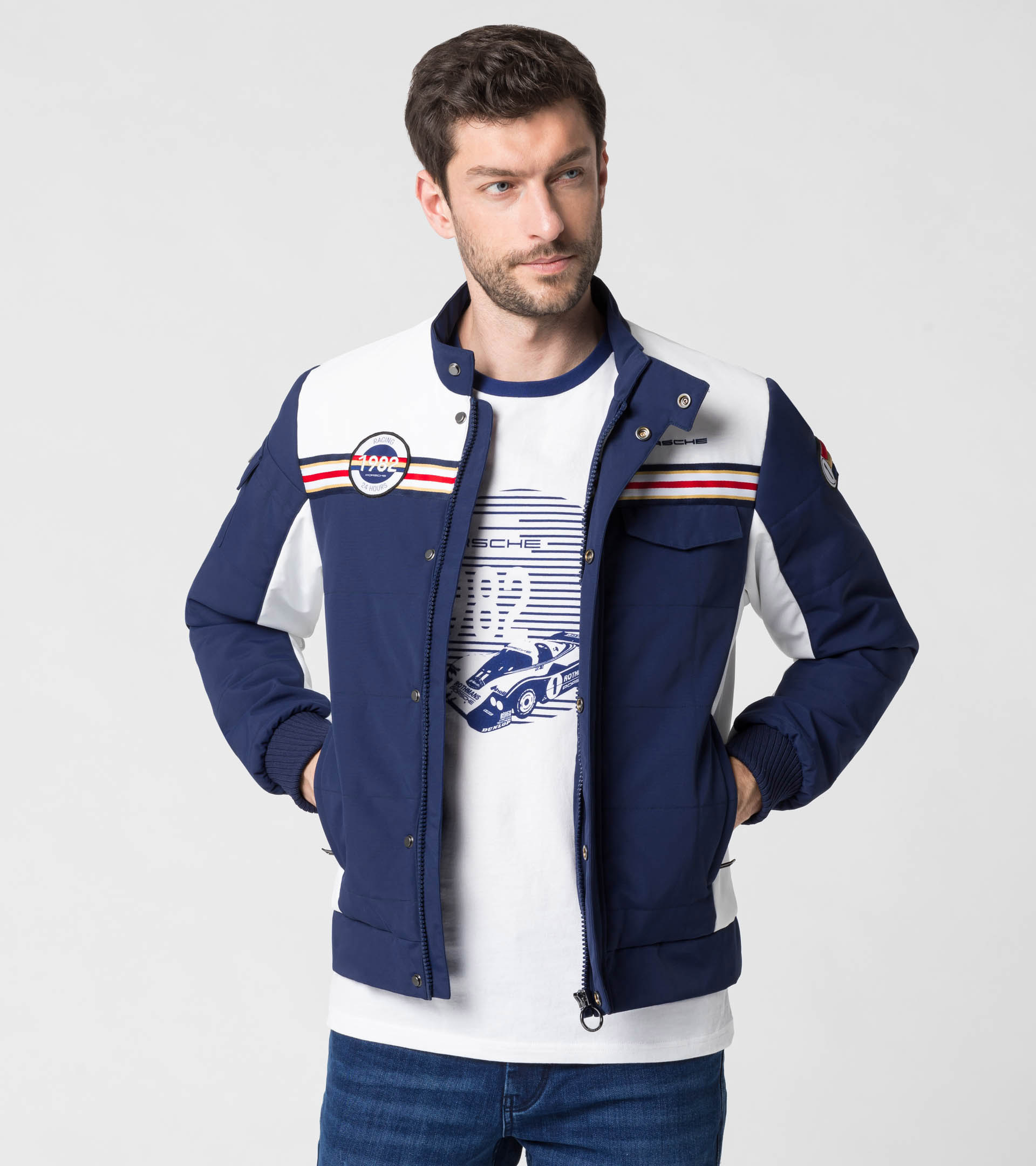 Porsche racing jacket sale